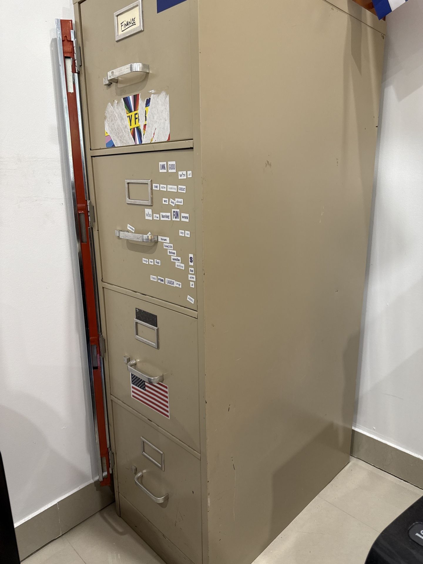 Vertical Metal Filing Cabinet