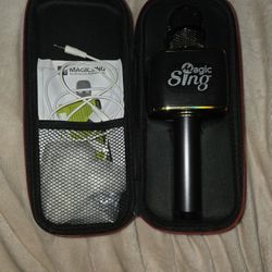 Magic Sing Bluetooth Microphone Rechargeable 