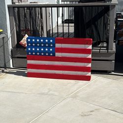 Crafty American flag.