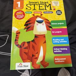 New WorkBooks- Brain Quest 2 Nd Grade And Stem Ist Grade