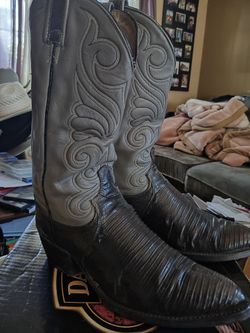 Real Lizard 🦎 Cowboy Boots 