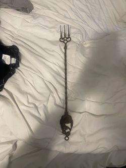 Antique Wrought Iron Toasting Fork