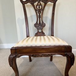Hand Carved Chairs 