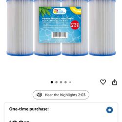Universal  Filter Cartridges, Type A or C