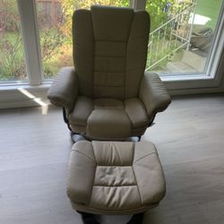 Chair And Footrest 