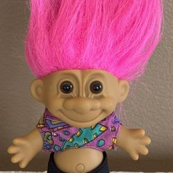 Vintage Russ Berrie Skateboarding Troll-Circa:1990s🩷Read Full Description Below🩷