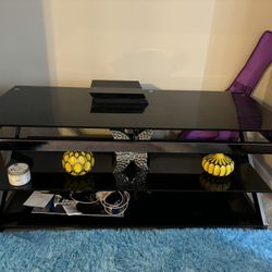 Tempered Glass Tv Stand 