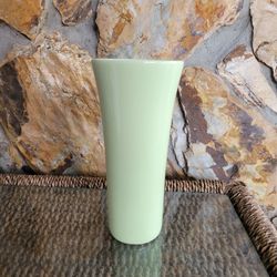 Light Lime Green Ceramic Vase 