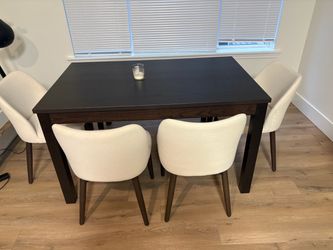 Extendable Dining Table + Matching Bench