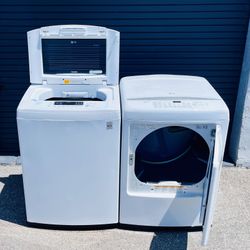 Washer Dryer Diamond Glass Hydro Shield Super Capacity Set Free Delivery 