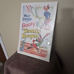 Disney Tennis Poster