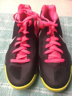 Nike Zoom Hyper-Spike Pink/Black Womens size 7.5
