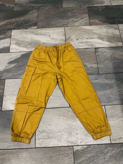 Uniqlo U Mustard Yellow Jogger Pants