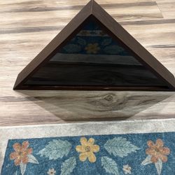 Military Burial Flag Case
