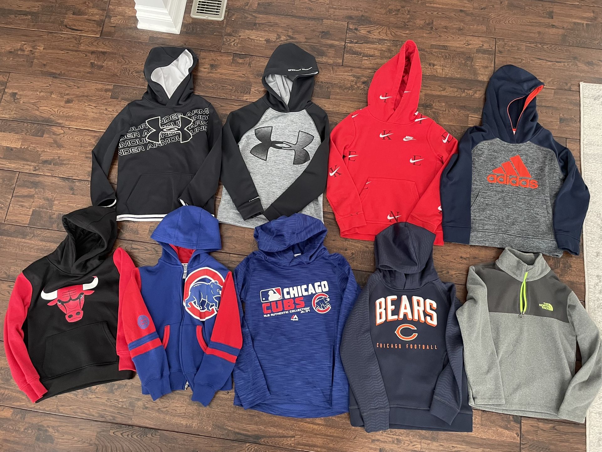 Boys 7/8 Hoodie Lot