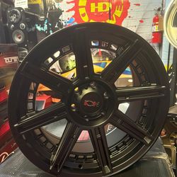 4 new rims size 20x9 bolt pattern 6x135 black $699