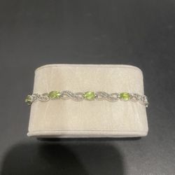 Infinity Link Tennis Bracelet