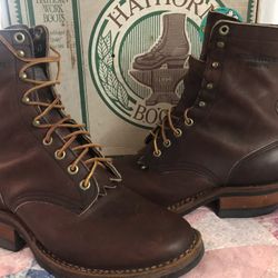 Mens Vintage Hawthorn Work Boots