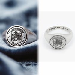 Pura Vida Harry Potter Ravenclaw Signet Class Ring Size 7
