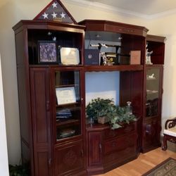 Oriental Rosewood Entertainment Center 