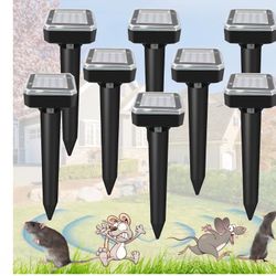 8 Pcs Solar Pest Repellent