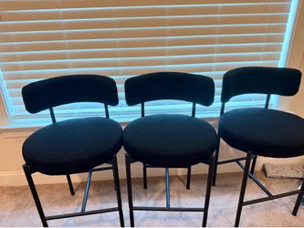 New Black Barstools