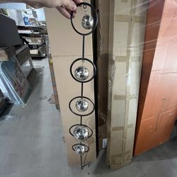 Outdoor Garden Yard Home Decor Stacked Orb Grass Stake