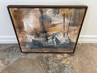 Gino Hollander Oil Painting Signed