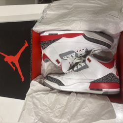 Air Jordan 3 Retro Fire Red