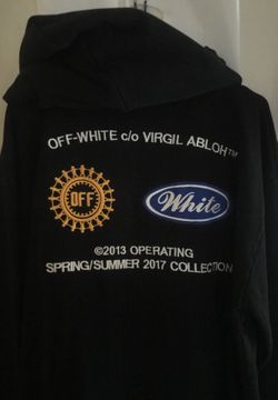 Off white work hoodie