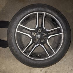 Mustang Gt Rim And Wheel 