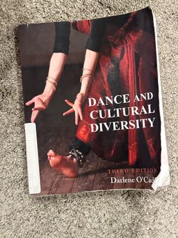 Dance and cultural diversity third edition textbook Darlene o’Cadiz