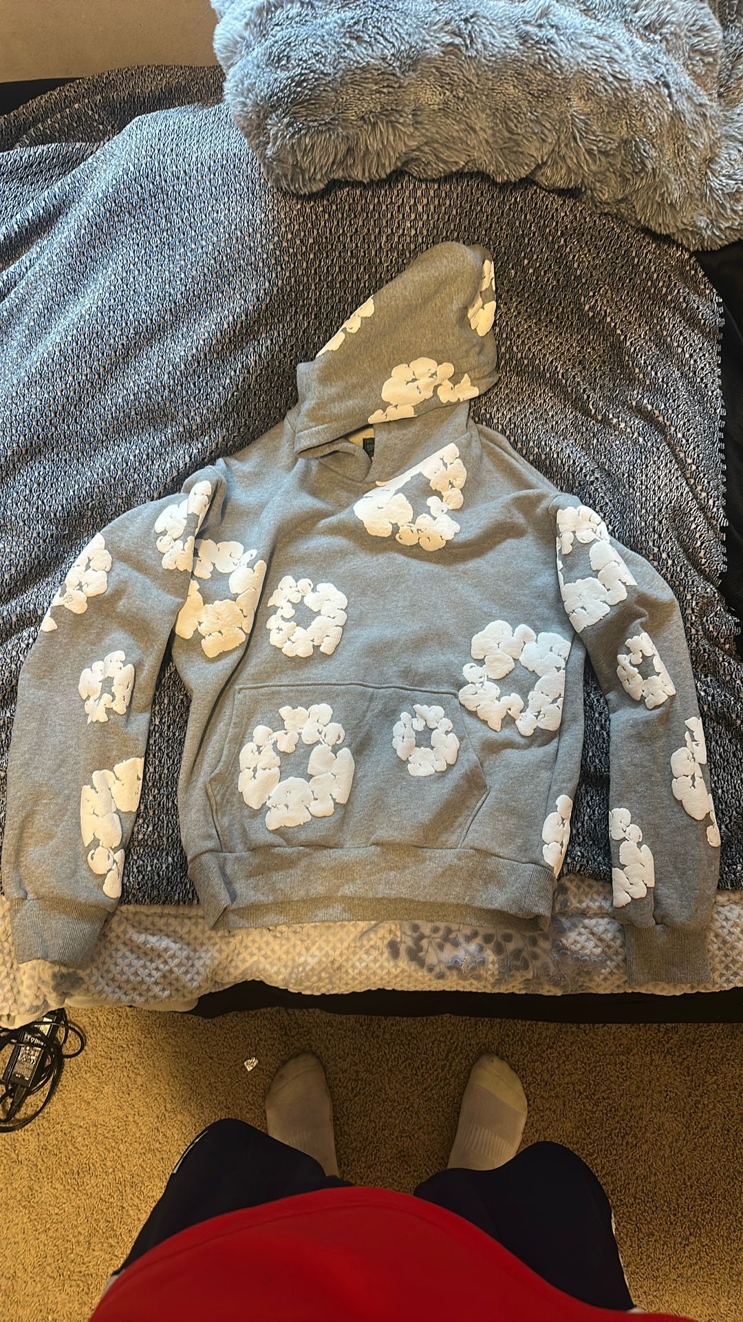 Denim tear hoodie (M)