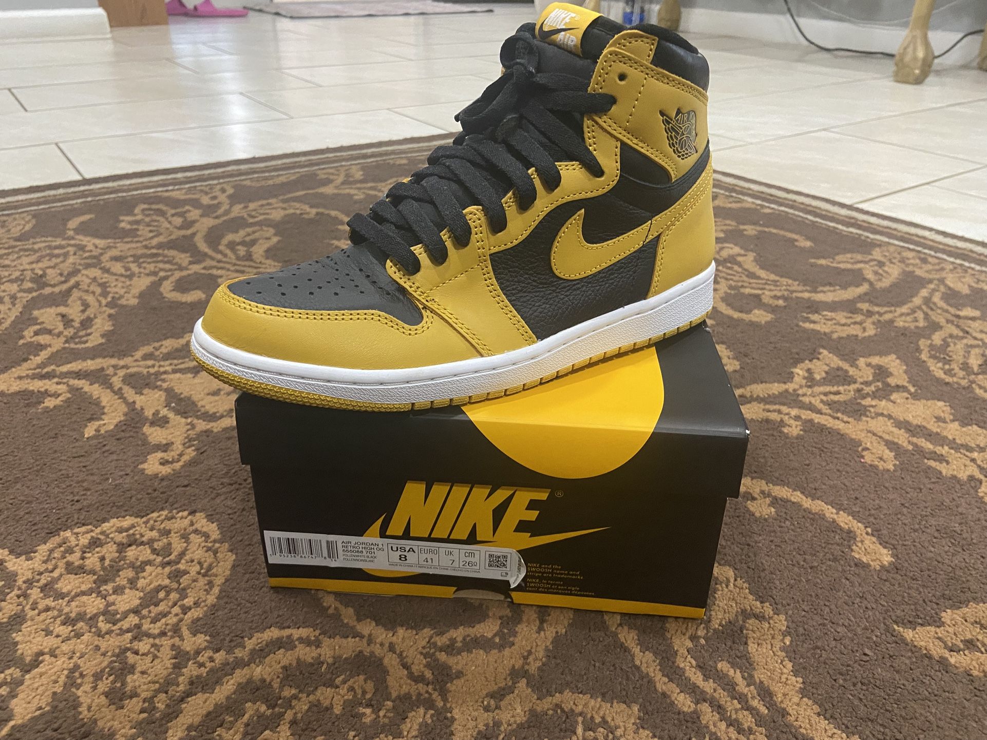 Jordan 1 Pollen