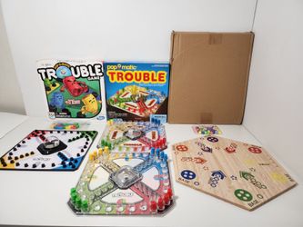 Aggravation Board Game, Trouble Game Pop-O-Matic Board Games