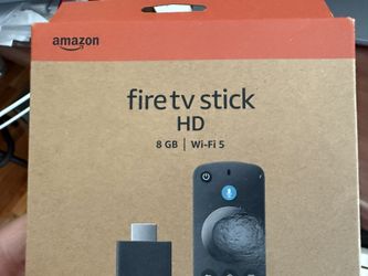 New Sealed Amazon Fire TV Stick HD — 8GB, Alexa Remote
