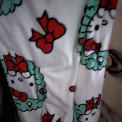 Christmas Hello Kitty Blanket 30.00