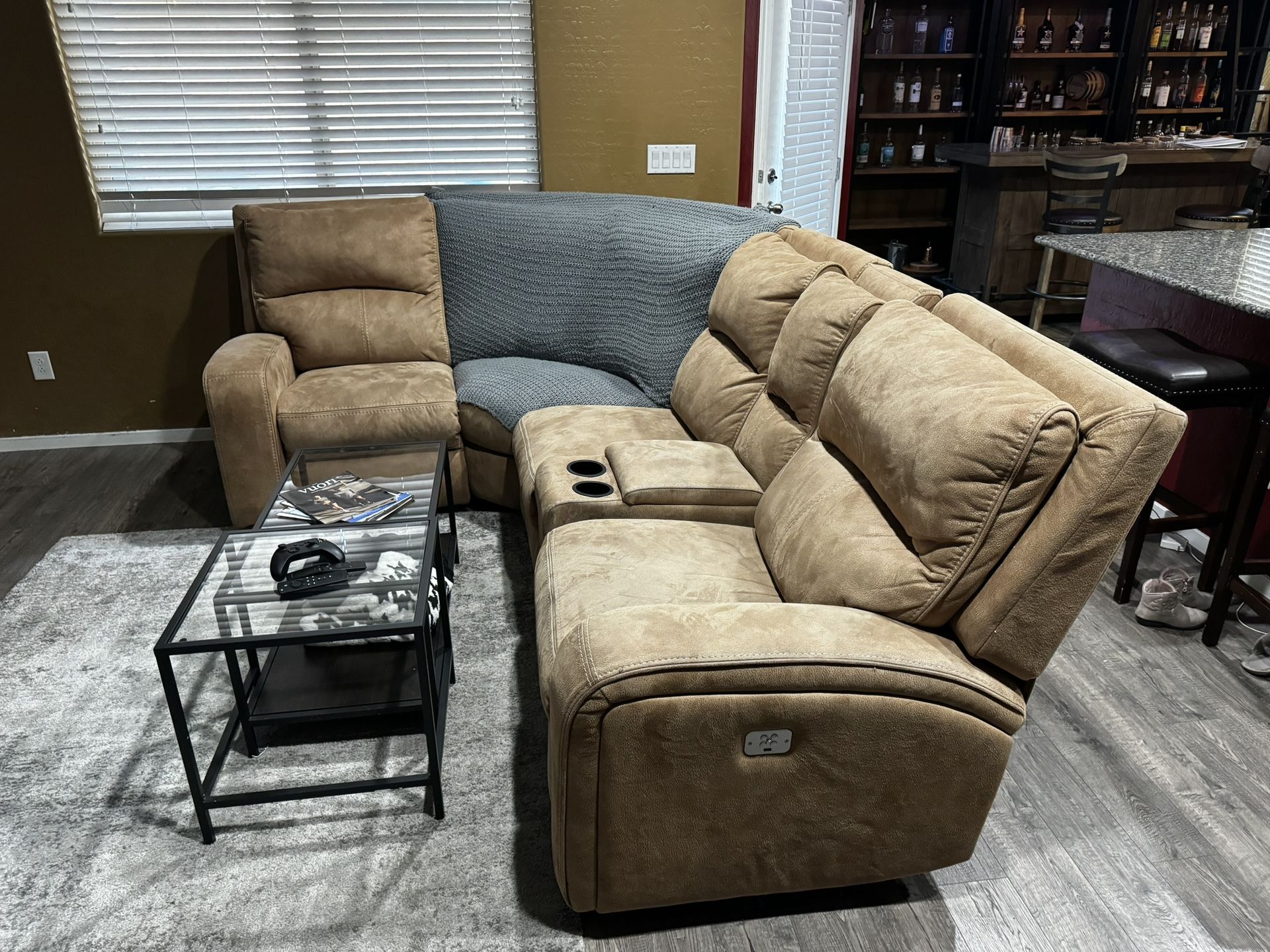 FREE Electric Reclining Sectional Sofa
