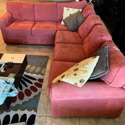 2-Piece L-Shaped Couch OBO
