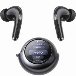 AI Translation Earbuds Real Time, 157 Languages 2-Way Translator Earbuds with Call Translation, 3-in-1 Interpreter, 40H Playtime, Audifonos Traductore