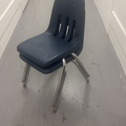 Two school like chairs