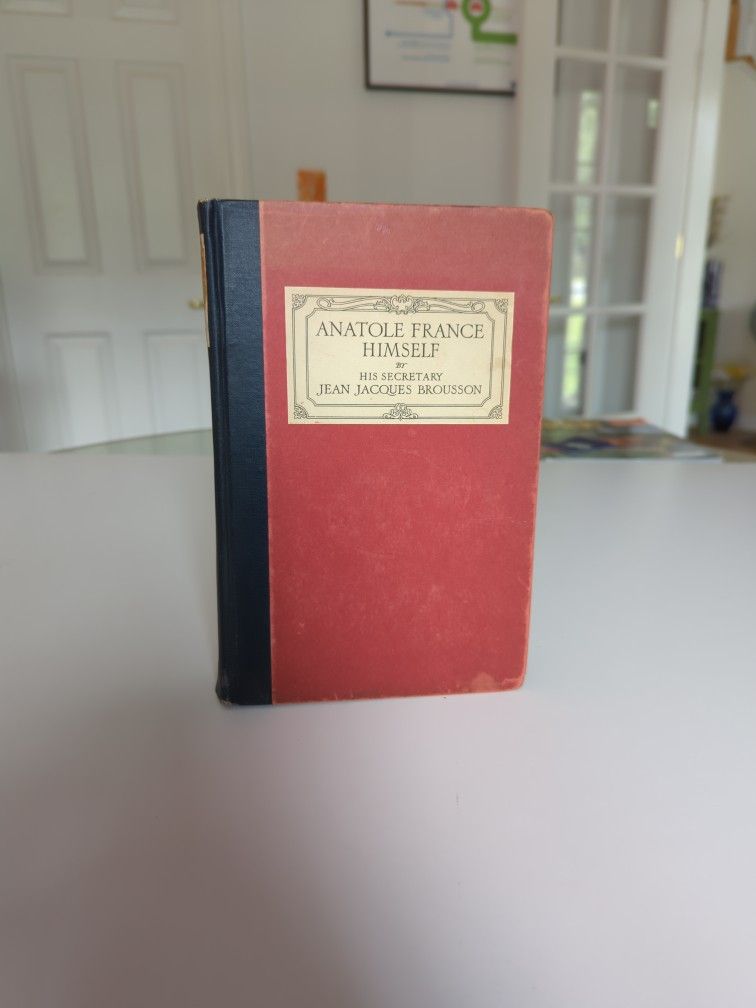 Anatole France Himself (Circa 1925)