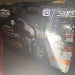 Homax Tex-Pro Texture Gun And 1 Case Of Cartridges 