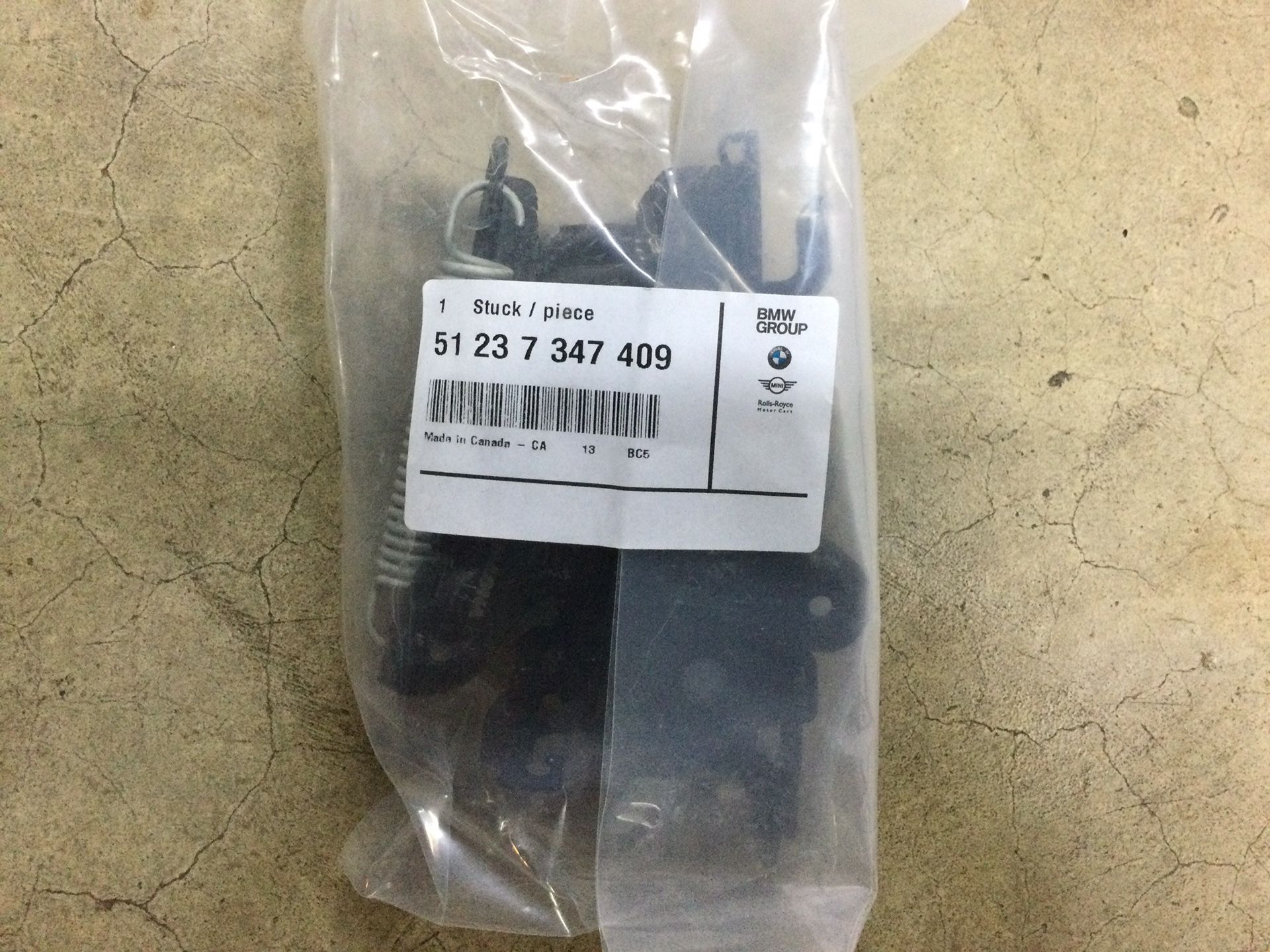 NEW Genuine OEM BMW Lock Passive Latch Assembly Hood Lock 