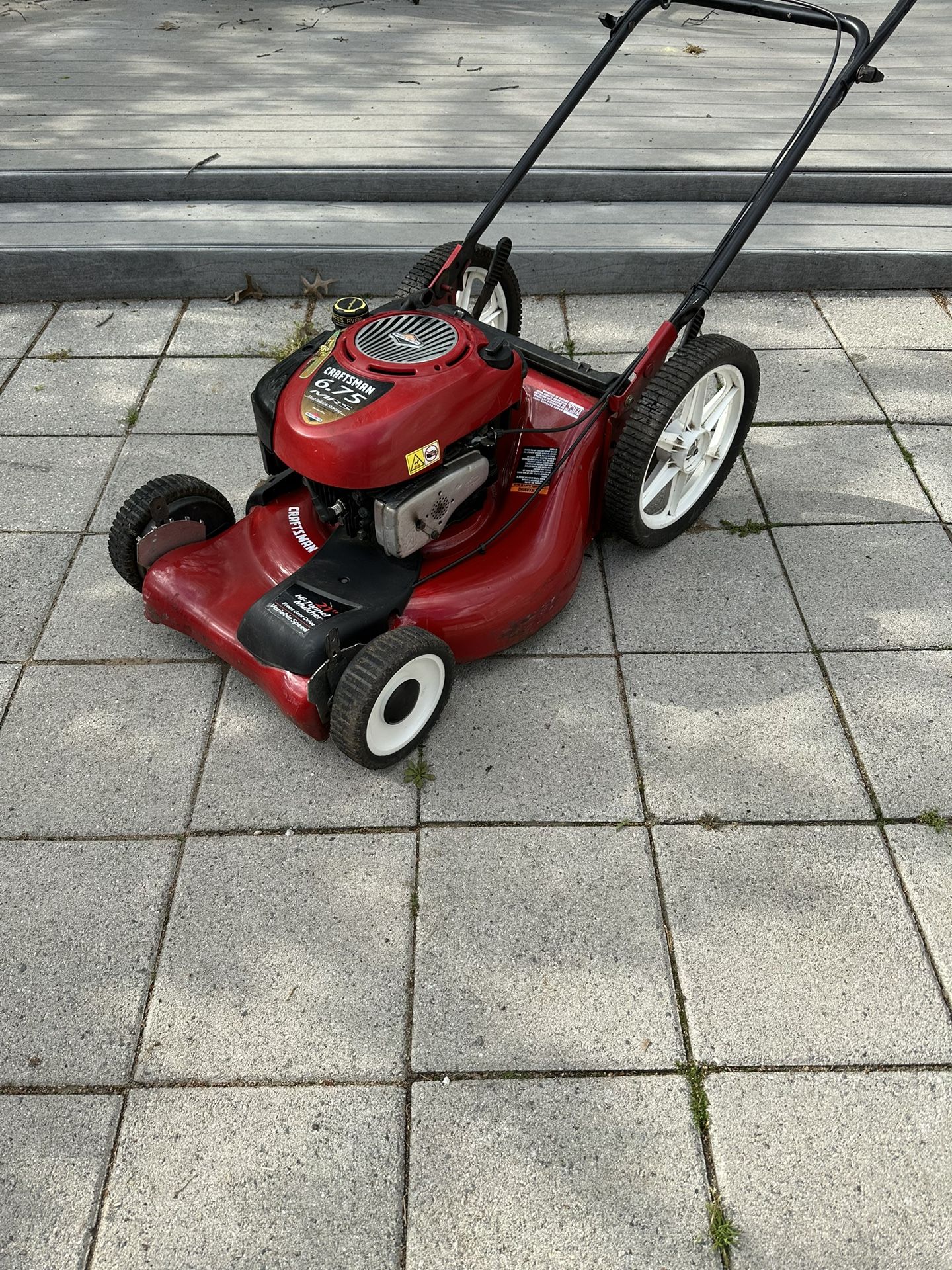 Craftsman 6.5 hp lawn mower 21 inch mulcher outlet