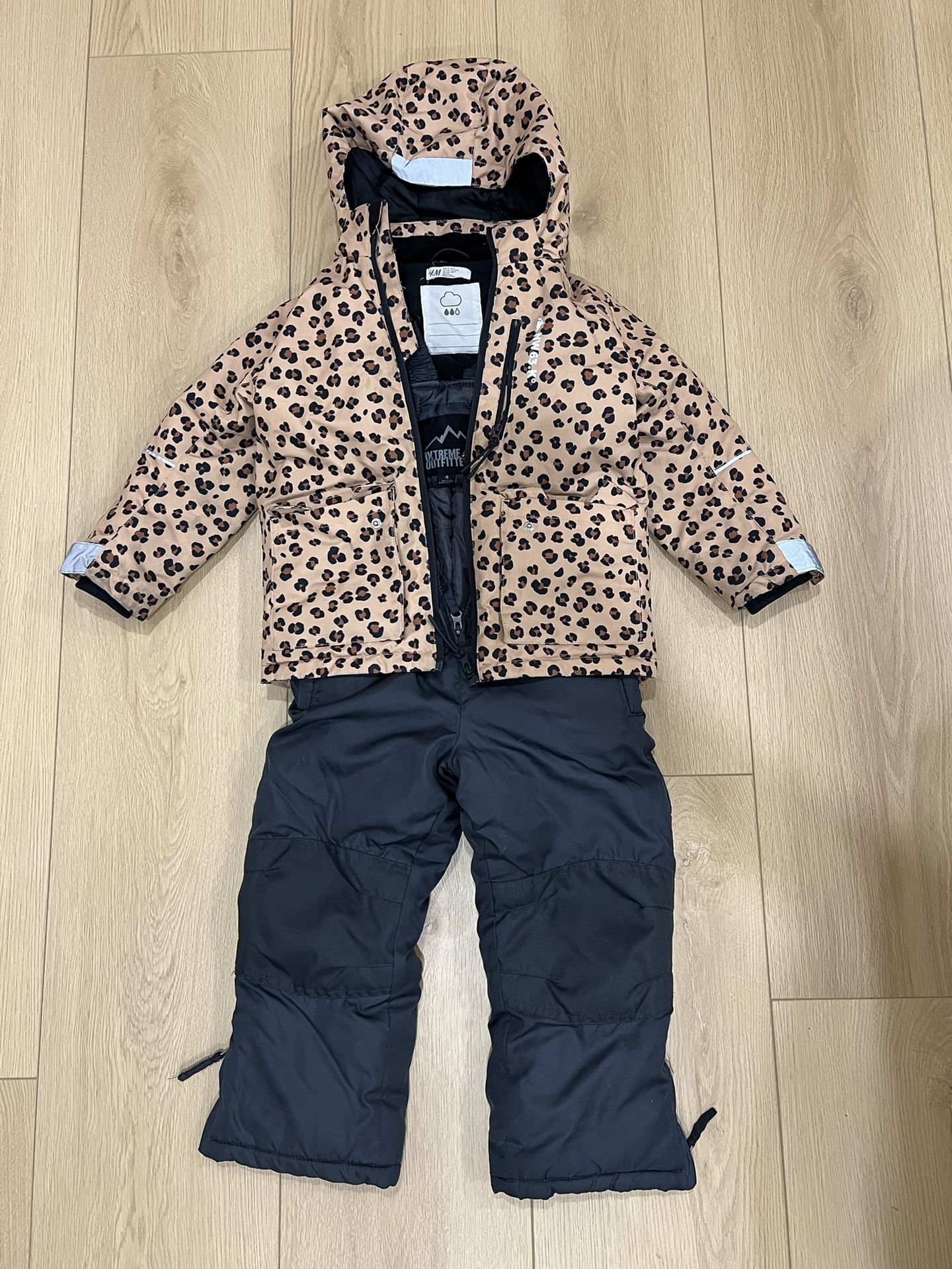 Ski Winter Jacket And Pants Size 4 6, 110
