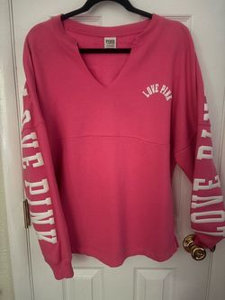 Victoria's Secret PINK Love Pink Sweatshirt