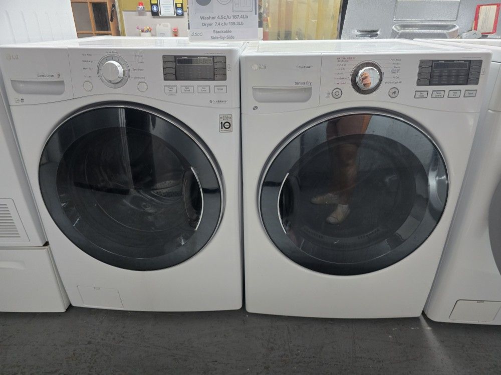 Washer And Dryer Set LG