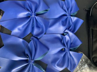Set of 4 blu ribbons new