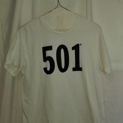 Grey Levi's 501 Tshirt XL